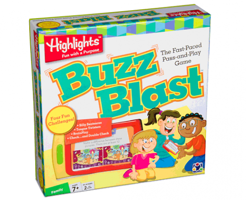 MasterPieces Highlights Buzz Blast Card Game 