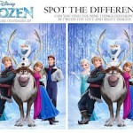 Frozen Spot the Difference game