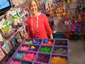 Kinetic Sand at Toy Fair