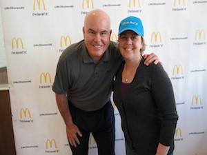 John Cisna, Keri Wilmot, ToyQueen, McDonalds, McDonalds Brighton MA,  #McDOpenDoorTour