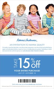 Hanna Andersson coupon
