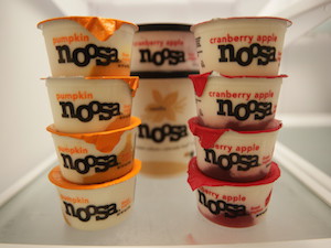 noosa yoghurt, pumpkin yogurt, cranberry apple yogurt