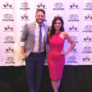 Luke Wade and Jennifer Freeman Host Hyundai Hope on Wheels