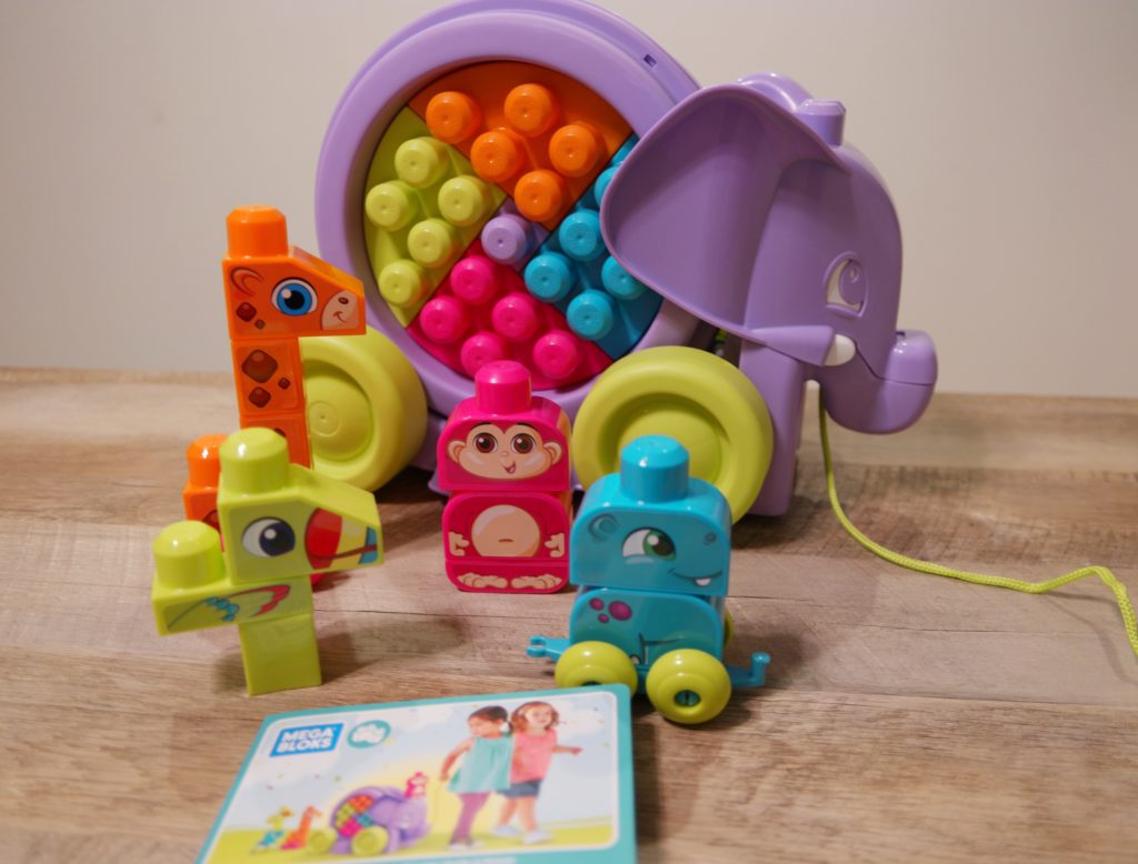 Mega Bloks Elephant Parade Toddler Toy